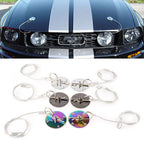 CNC Aluminum Racing Hood Pin Lock Kit for Universal Cars