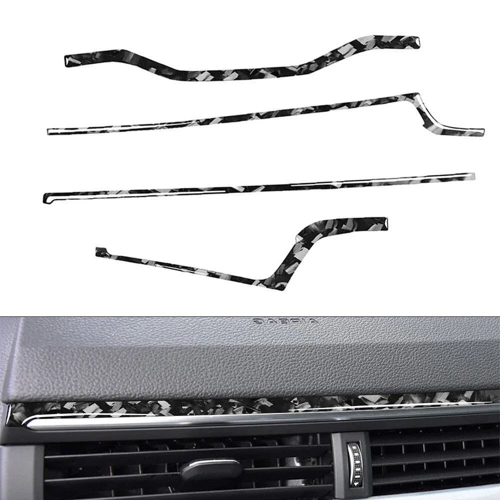 4Pcs Dashboard Trim Cover for Audi A4 B9 A5 S4 RS4 (2016-2023)
