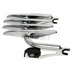 Chrome Stealth Luggage Rack Docking Hardware for Harley Touring (2014–2024)