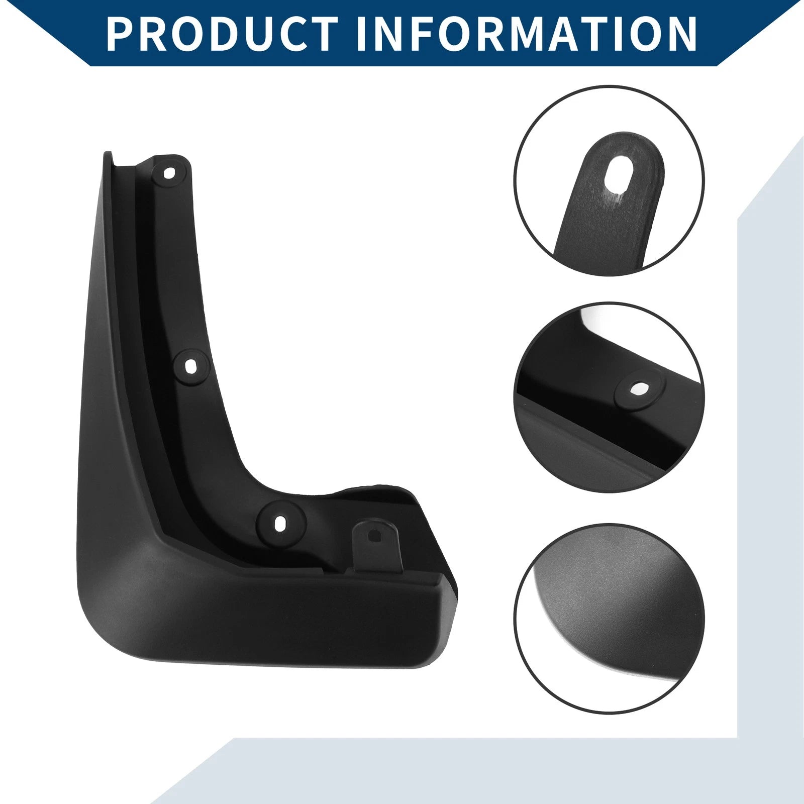 Set of 2 Mud Flaps Splash Guards for BMW 7 Series M (2023–2024)