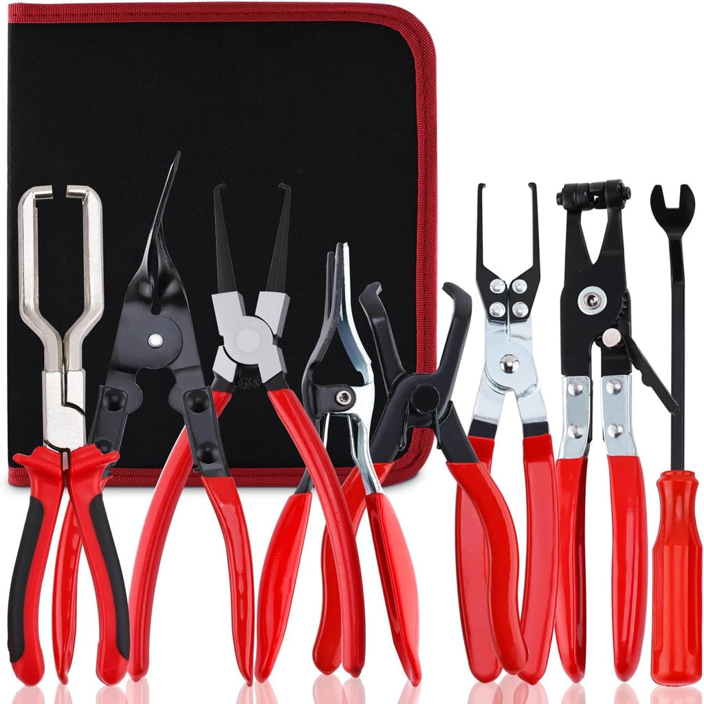8Pcs Electrical Disconnect Pliers Set for Automotive (Sensor & Fuel Line)