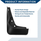 Set of 2 Mud Flaps Splash Guards for Mercedes-Benz CLA (2013–2019)