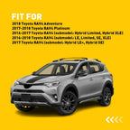 1 Pair Side Trim Front Bumper Molding for Toyota RAV4 (2016–2018)