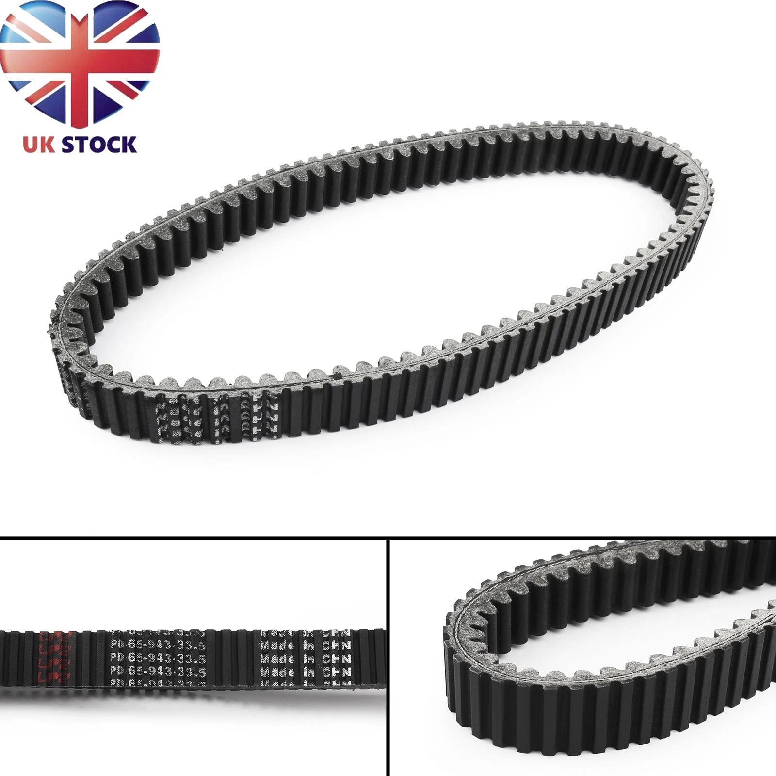 Drive Belt 28P-17641-00 for Yamaha Grizzly 550/660 Kodiak 700 (2007–2018)