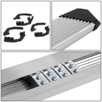 Set of 2 Stainless Steel Running Boards for Tacoma Double Cab (2005–2022)