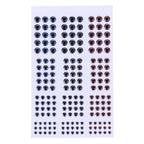 Lure Eyes Bait Eye Stickers 3mm 4mm 5mm 6mm for Fishing (Universal)