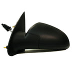 Replacement Black Textured Driver Side Manual Door Mirror (See Compatible Chart)