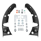 Rear Fender 5" Hard Saddlebags with 6X9" Speaker Lids for Harley CVO Touring (2009–2013)