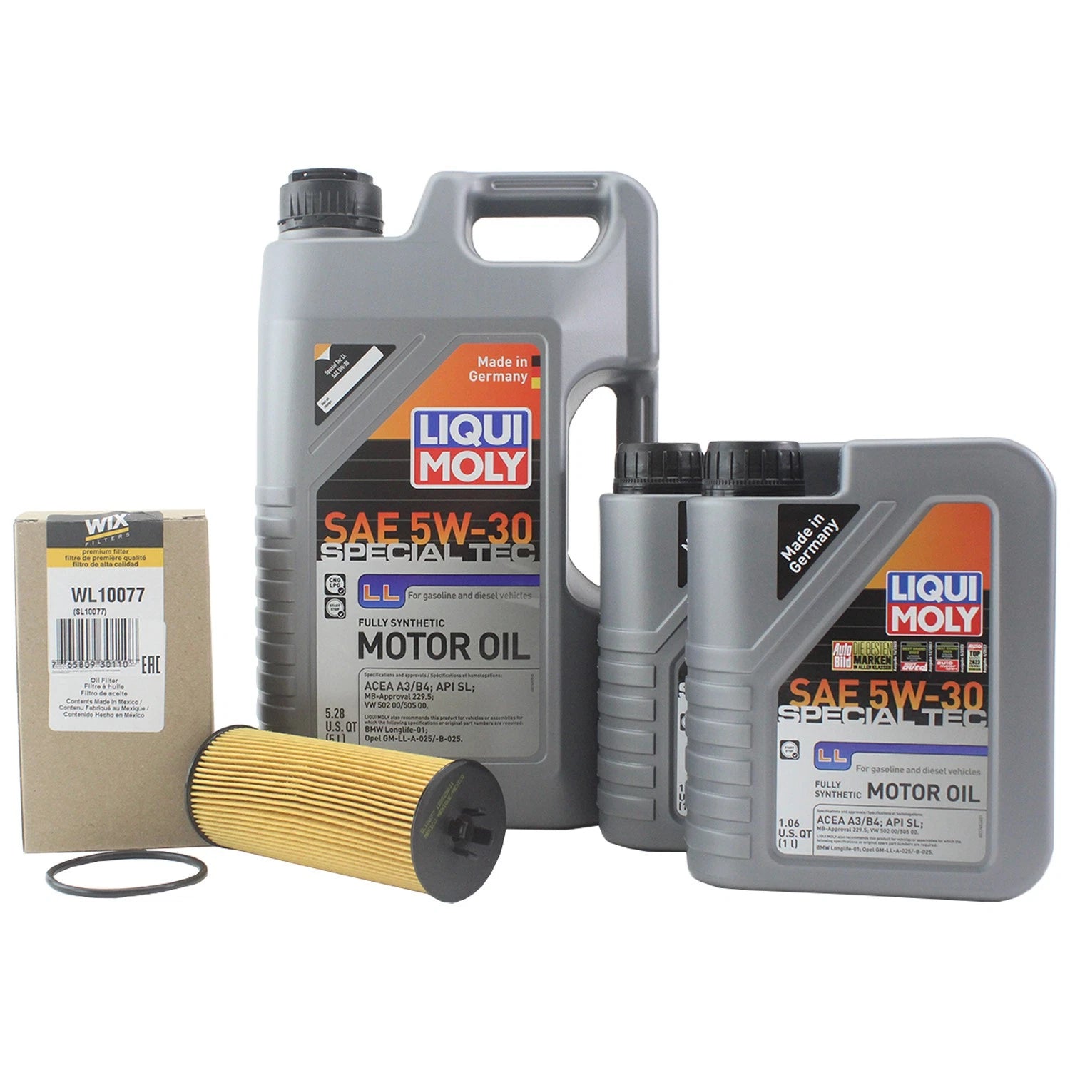 7L Liqui Moly Special Tec LL 5W-30 Oil Change Kit for Mercedes M276 (2010–2015)