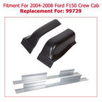 Set of 2 Outer Rocker Panels & Cab Corners for Ford F-150 (2004–2008)