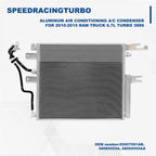 Aluminum A/C Condenser for Ram Truck 6.7L Turbo (2010–2015) 3886