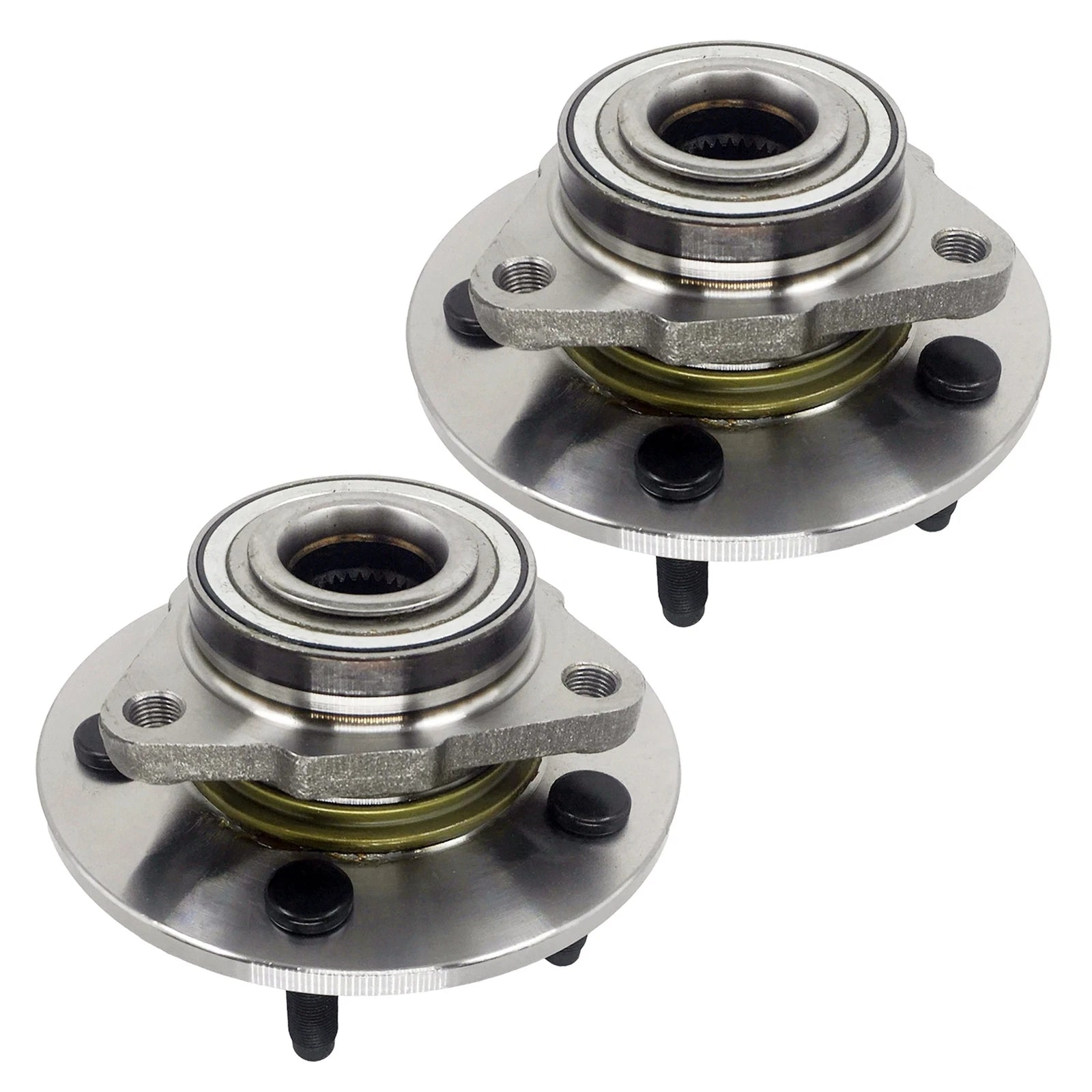 2X Front Wheel Bearing Hubs for Dodge Ram 1500 (2002–2008)