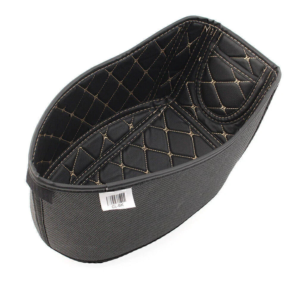 Leather Box Seat Storage Cover for Honda Click 150 125 (2016-2019)