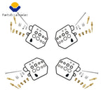 Set of 4 Carburetor Repair Rebuild Kits for Honda CB750C CB750K CB750SC (1980–1983)