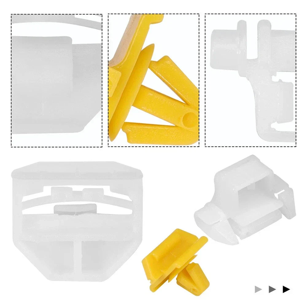 35 x Side Trim Clips for Benz 190 Series W201 190E 190D (1982-1993)