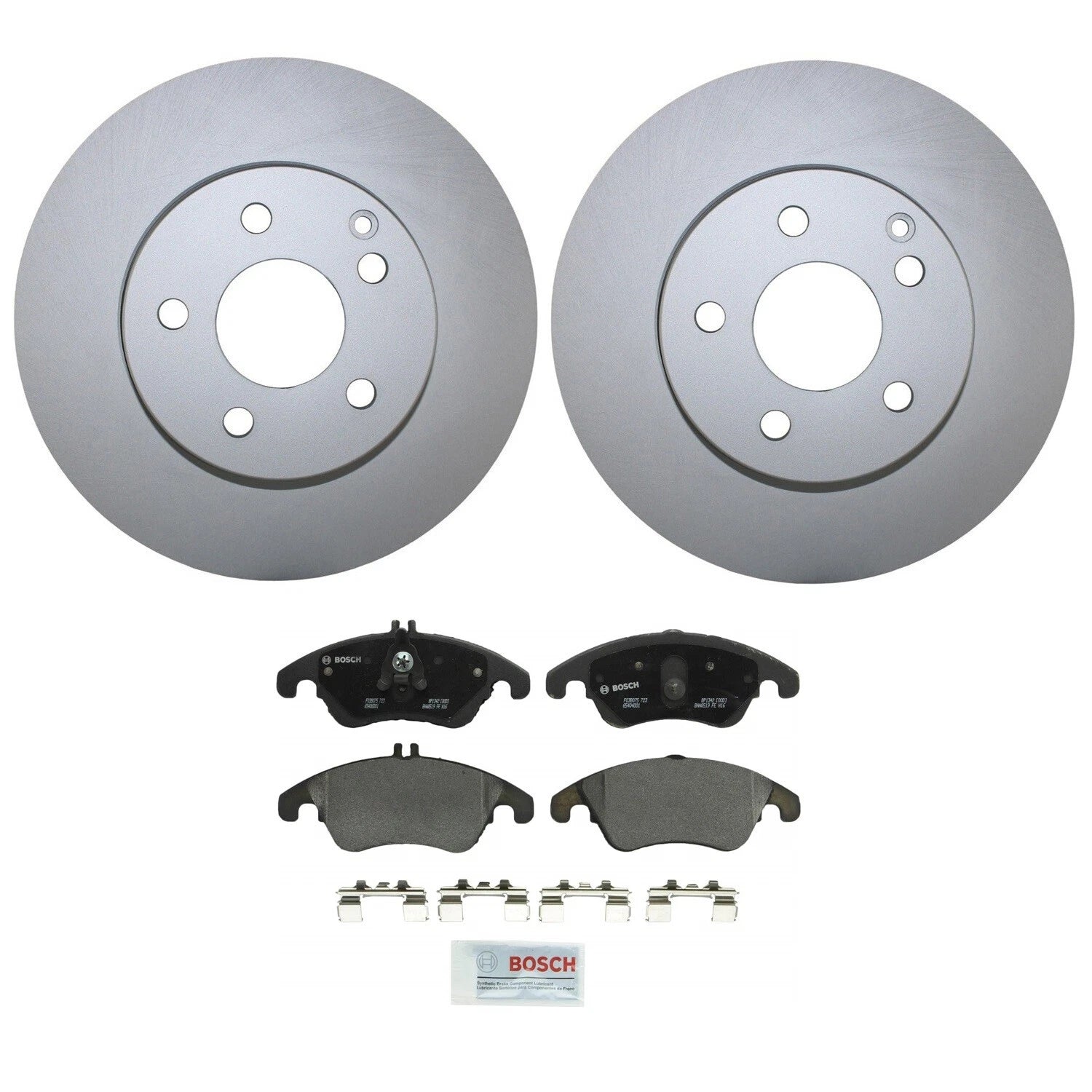 Front Brake Kit 295mm Disc Rotors & Semi-Metallic Pads for MB W204 W212 (2007–2015)