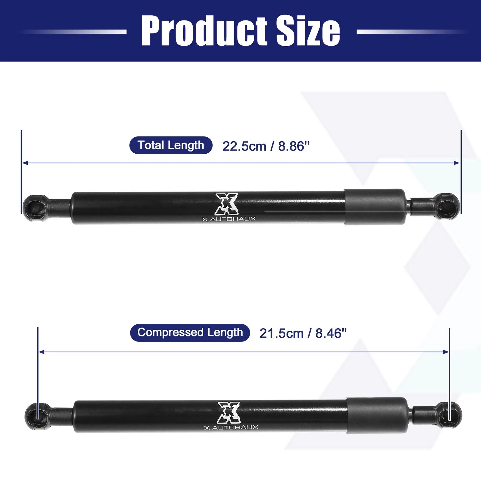 Set of 2 Rear Tailgate Lift Support Struts for Dodge Ram 1500 