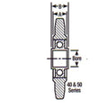 Idler Sprocket WSIS401708 #40 Roller Chain 17 Tooth 1/2" Bore