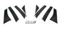 Carbon Fiber Adhesive Pillar Post Covers Replacement for Ford Focus ST 2012–2018 & RS 2016–2018