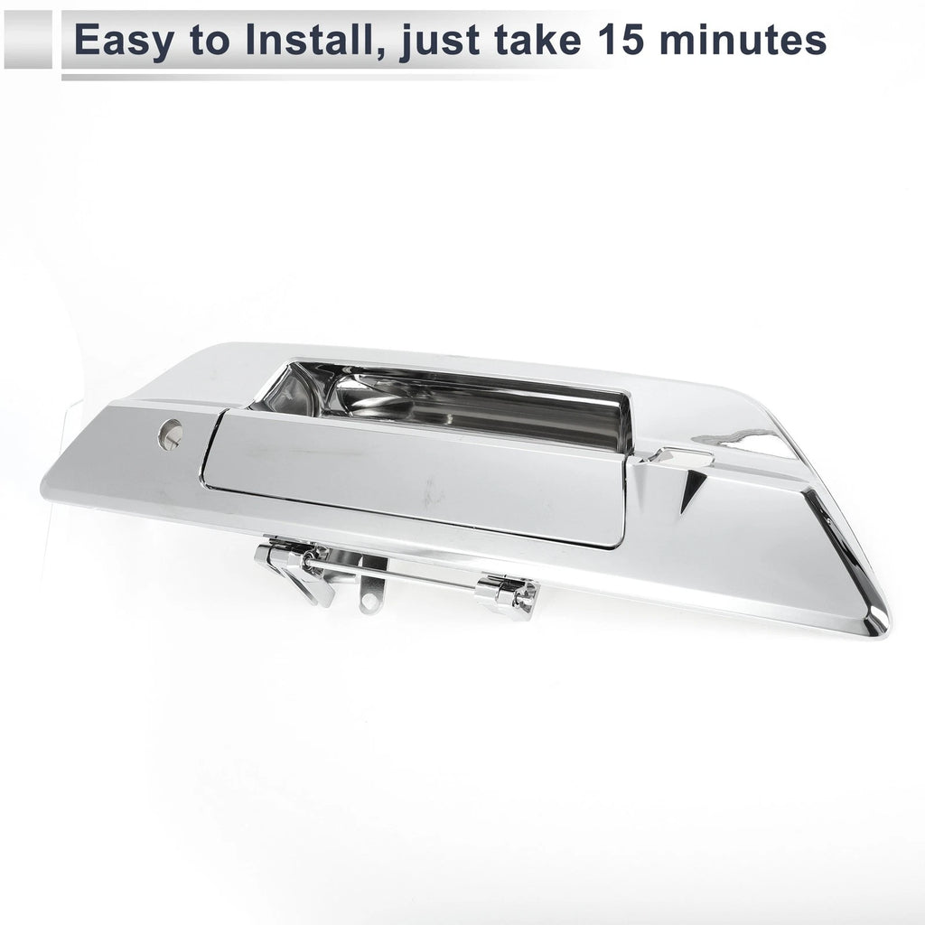 Exterior Door Tailgate Handles for Toyota Hilux Revo (2015–2023) No.690900K110 Silver Tone