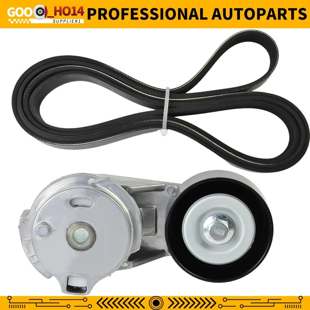 Serpentine Belt Tensioner Kit 12573024 for GMC Canyon H3 Isuzu Olds Saab (2004–2010)