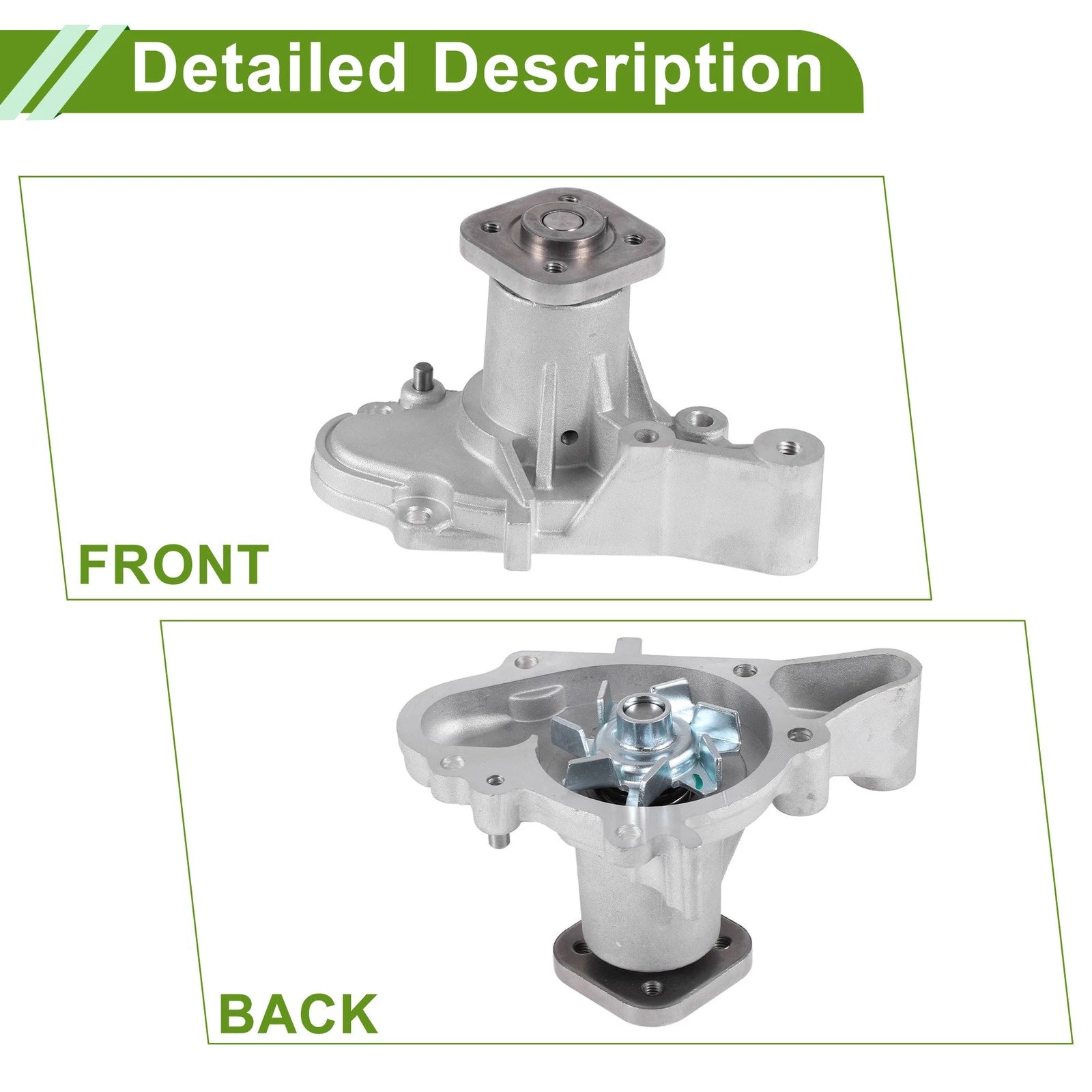 Engine Water Pump for Hyundai Getz (2002–2009) No. 2510002577 Cooling