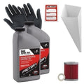 2X 10W40 Oil Change Kit for Suzuki LT-F160 Quadrunner (2000–2006)