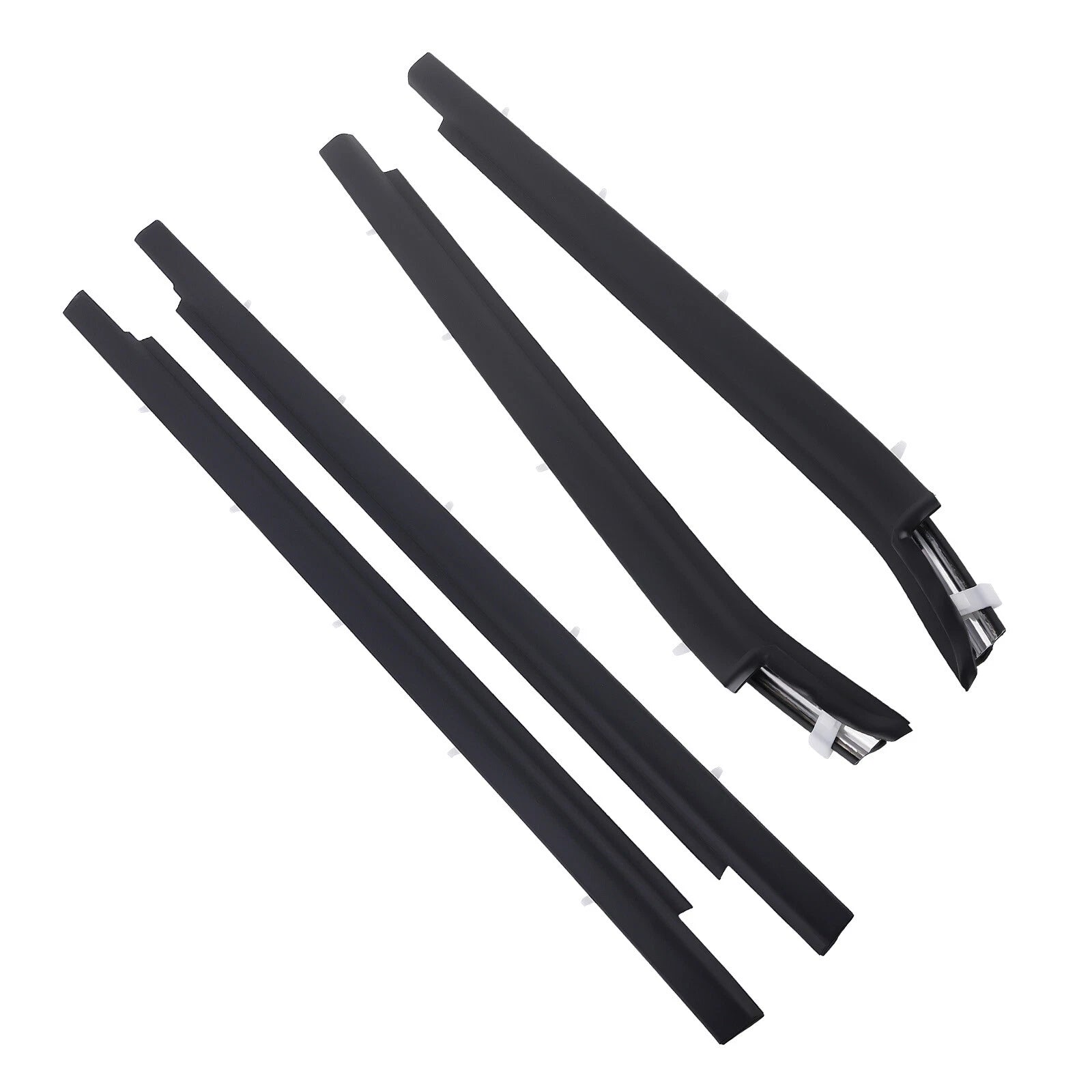 Set of 4 Window Moulding Trim Weatherstrip for Toyota Tundra (2000–2006)
