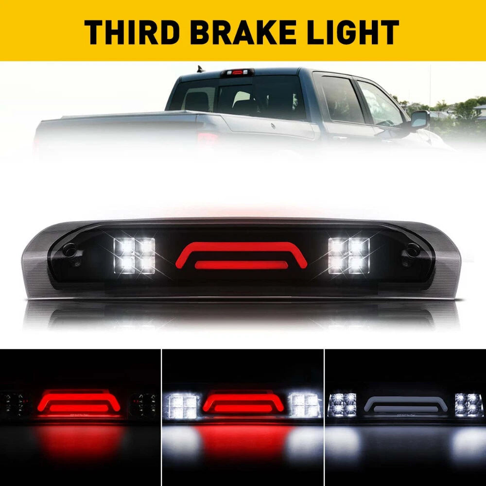 Smoke LED Third Brake Light for Dodge Ram 1500 2500 3500 (2002–2009)