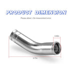 Water Pump Joint Tube Coolant Radiator Hose for Yamaha RZ350 (1983–1990)