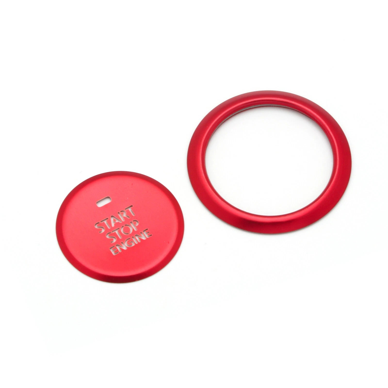 Red Interior Engine Start Push Button Cover Trim for Mazda 3 (2020-2024)