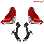 Set of 4 Front Lower Control Arms & Tail Lights for Honda CR-V (2012–2014)