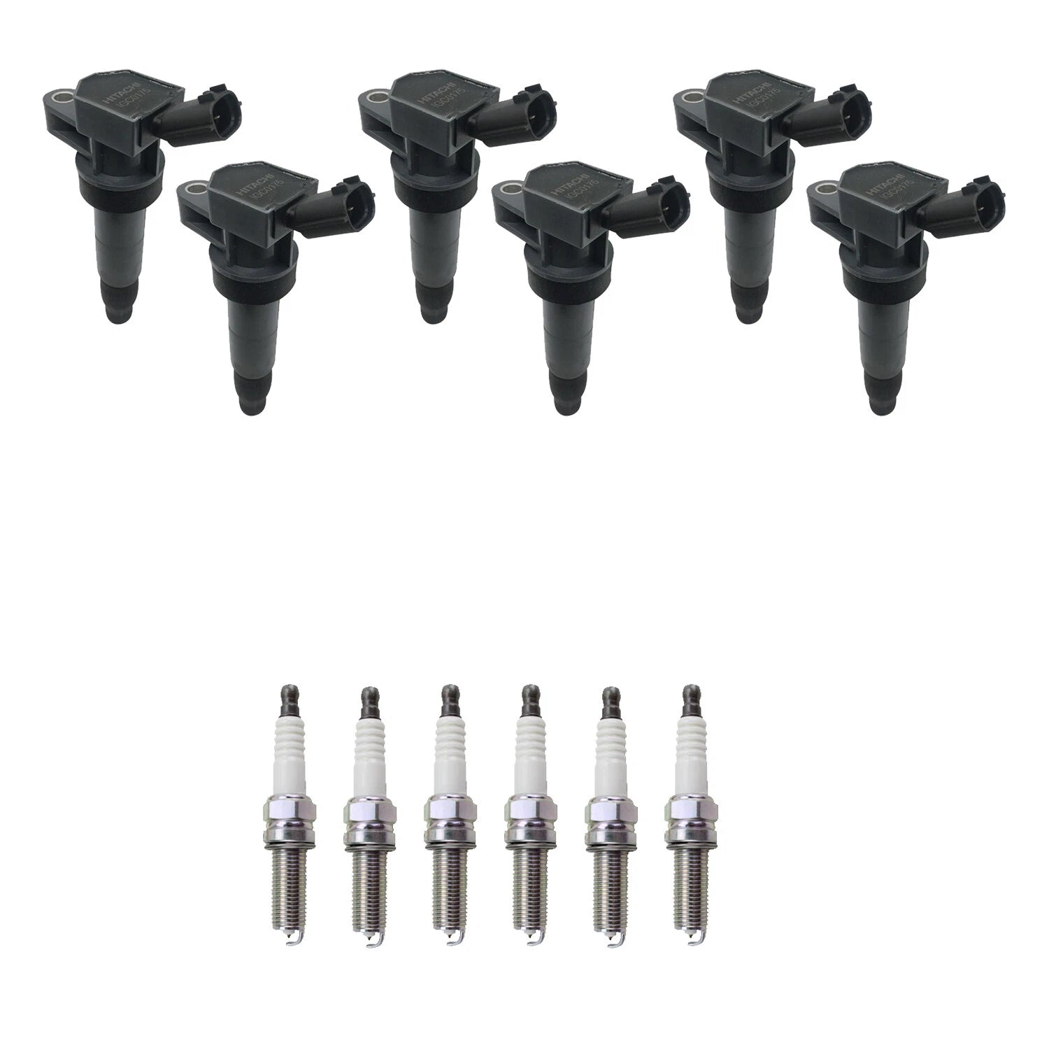 Set of 6 Ignition Coils & NGK Platinum Spark Plugs for K900 (2015–2016)