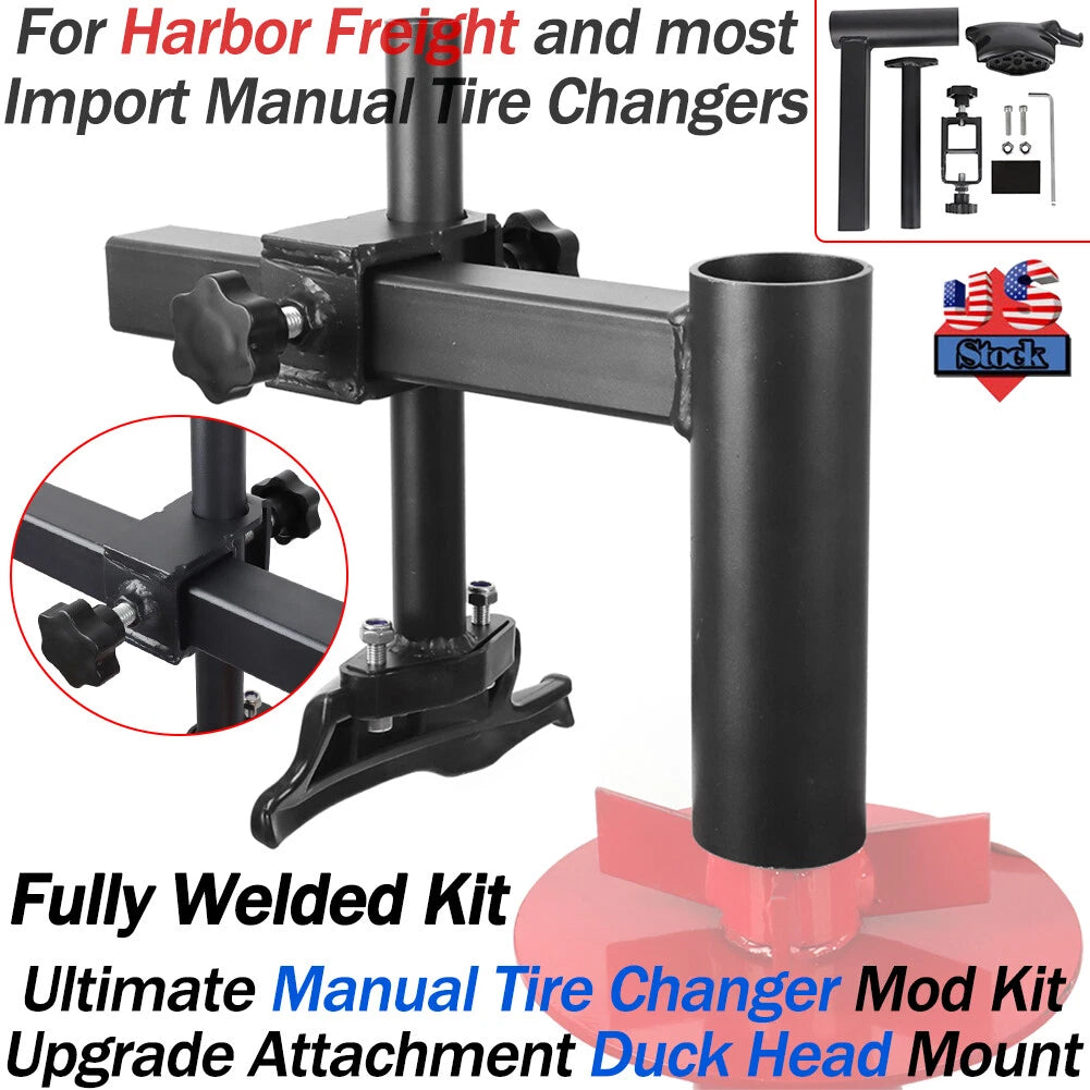 Upgraded Manual Tire Changer Duck Head Kit for Harbor Freight