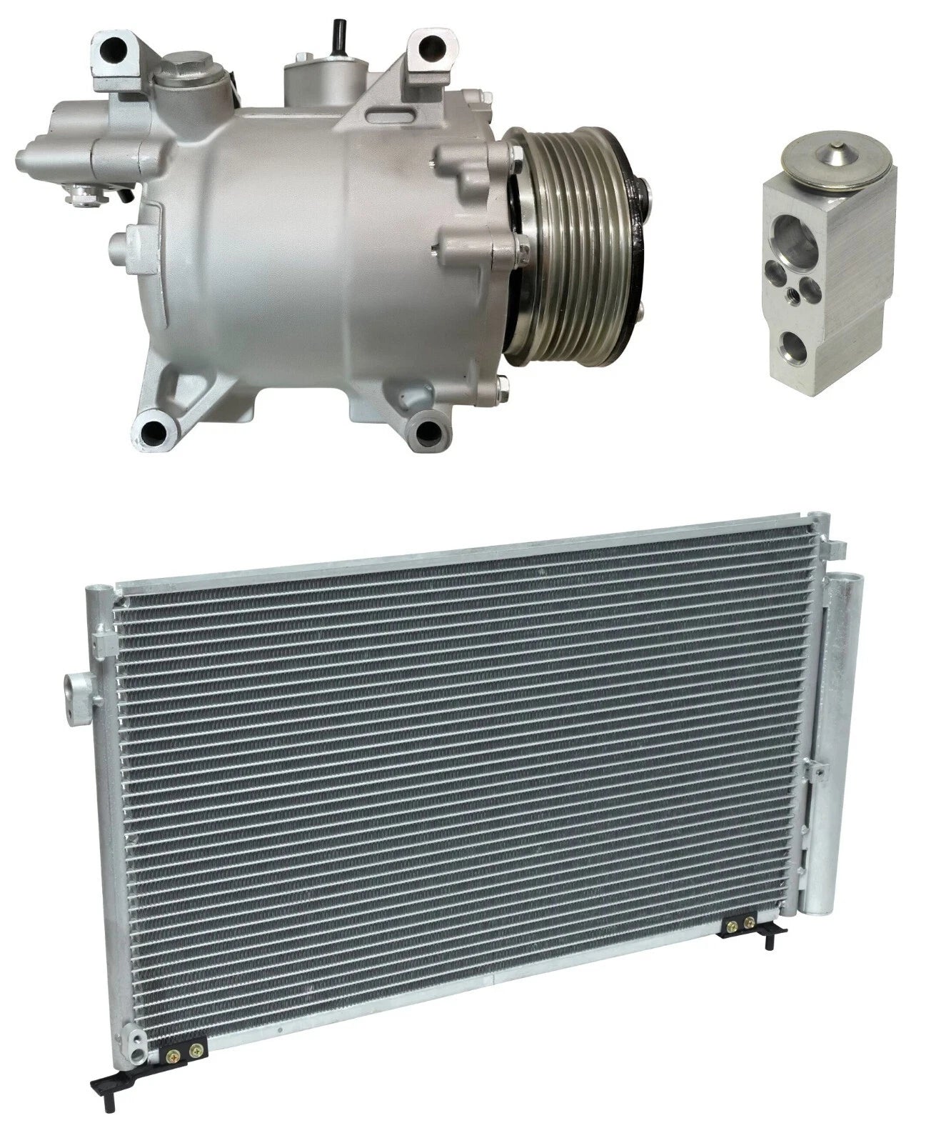 A/C Compressor Kit With Condenser for Honda Civic Coupe 2.0L (2011-2015)