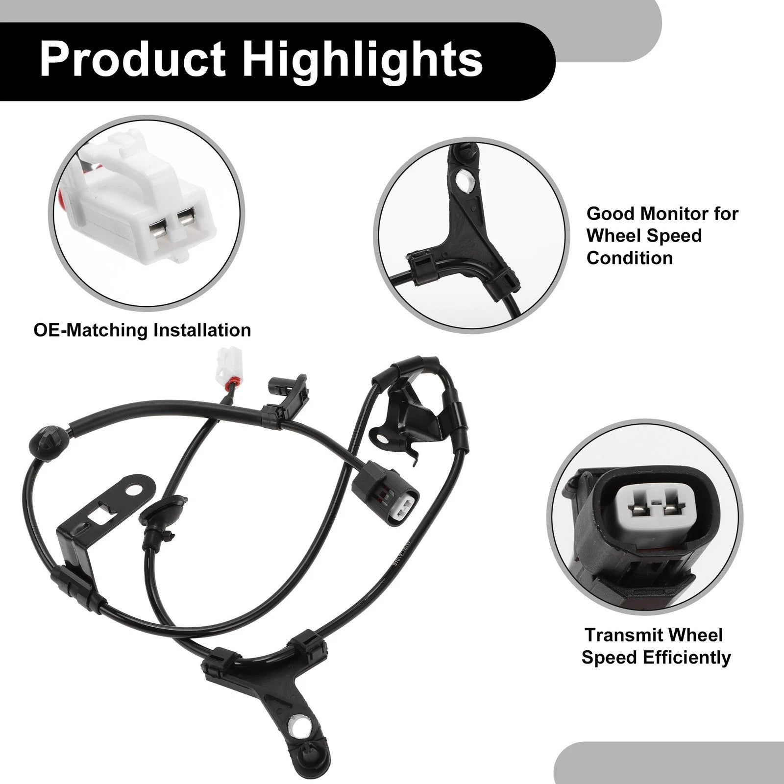 ABS Wheel Speed Sensor No. 8951612010 for Toyota Corolla (2003–2008)