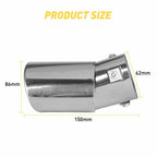 Stainless Steel Exhaust Muffler Tail Pipe Tip for Car