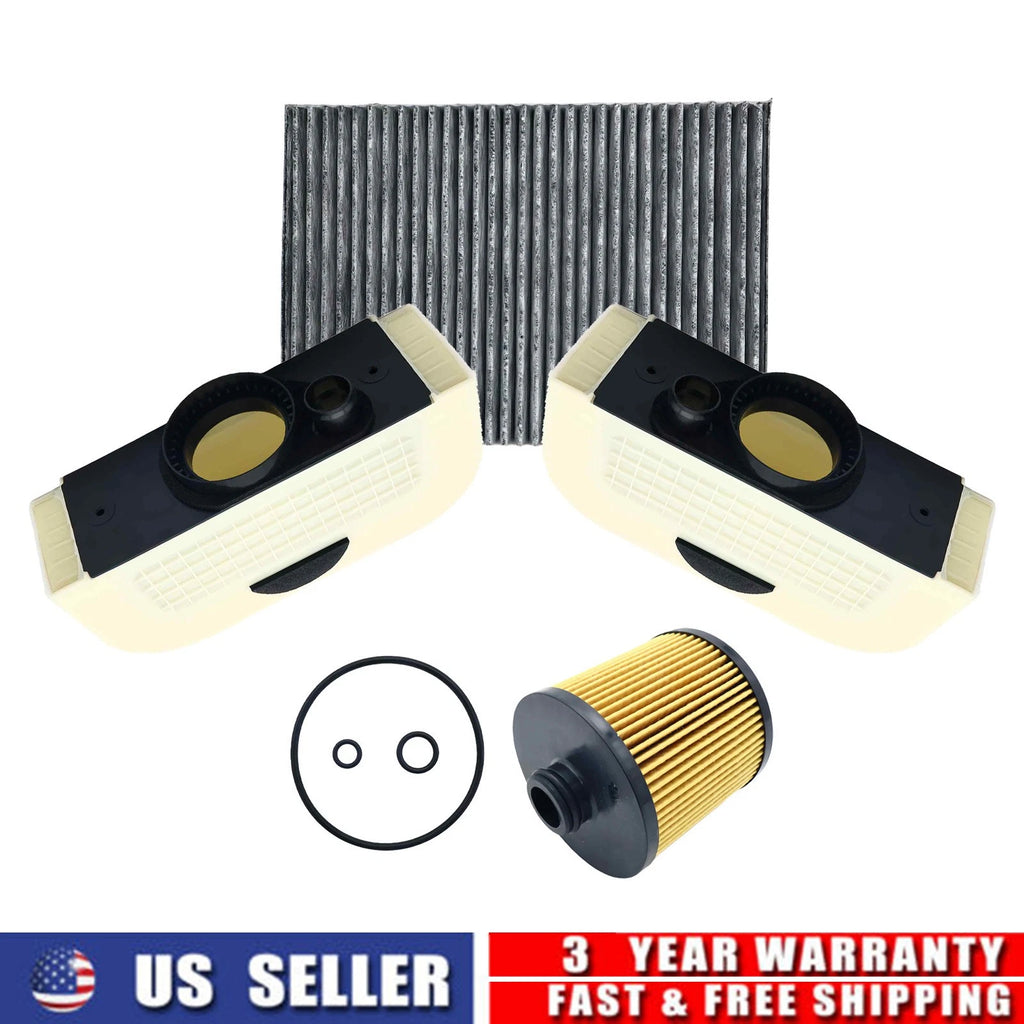 Oil Filter, Air Filter & AC Filter Kit for Bentley Bentayga W12 (2017–2023)