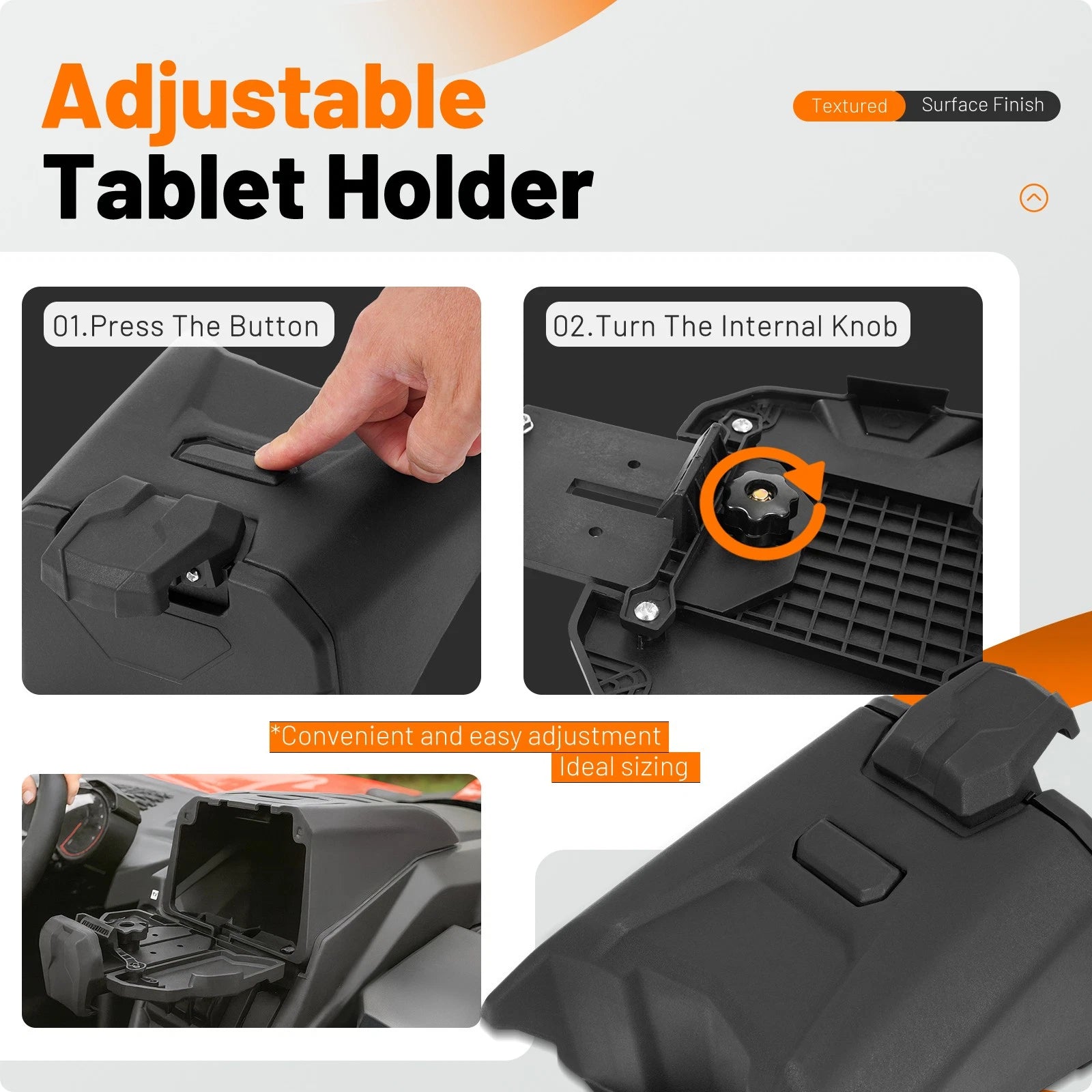 Tablet Holder for Can-Am Maverick X3 (2018–2021)