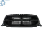 Front Upper Grille Assembly for Dodge Ram 1500 (2019-2022) Glossy Black