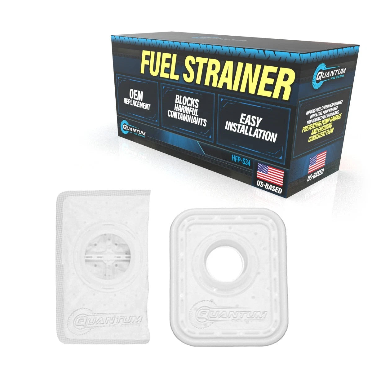2X Combustible Bomba Filtro Coladores for Volvo Saturn Ford (Airtex FS220)