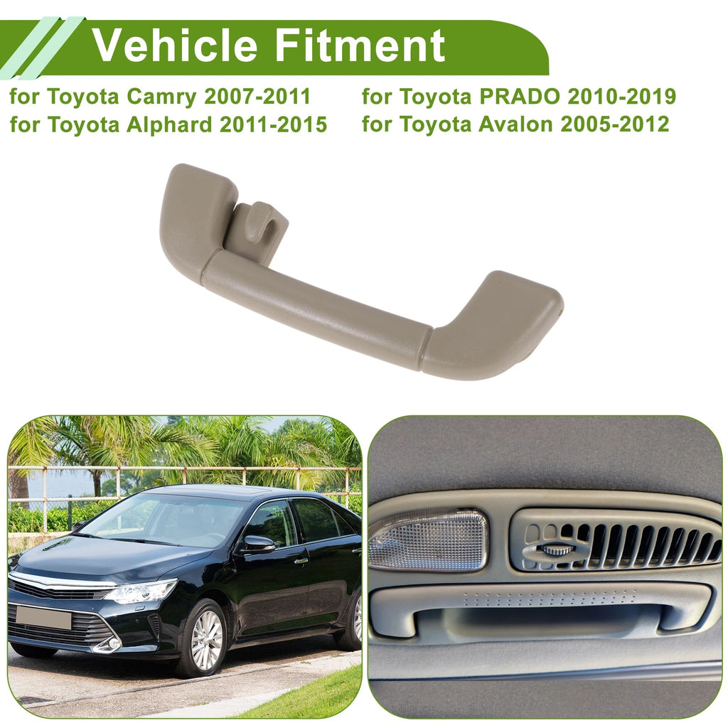 1 Pc A Pillar Grab Handle for Toyota Camry (2007–2011) ABS Beige