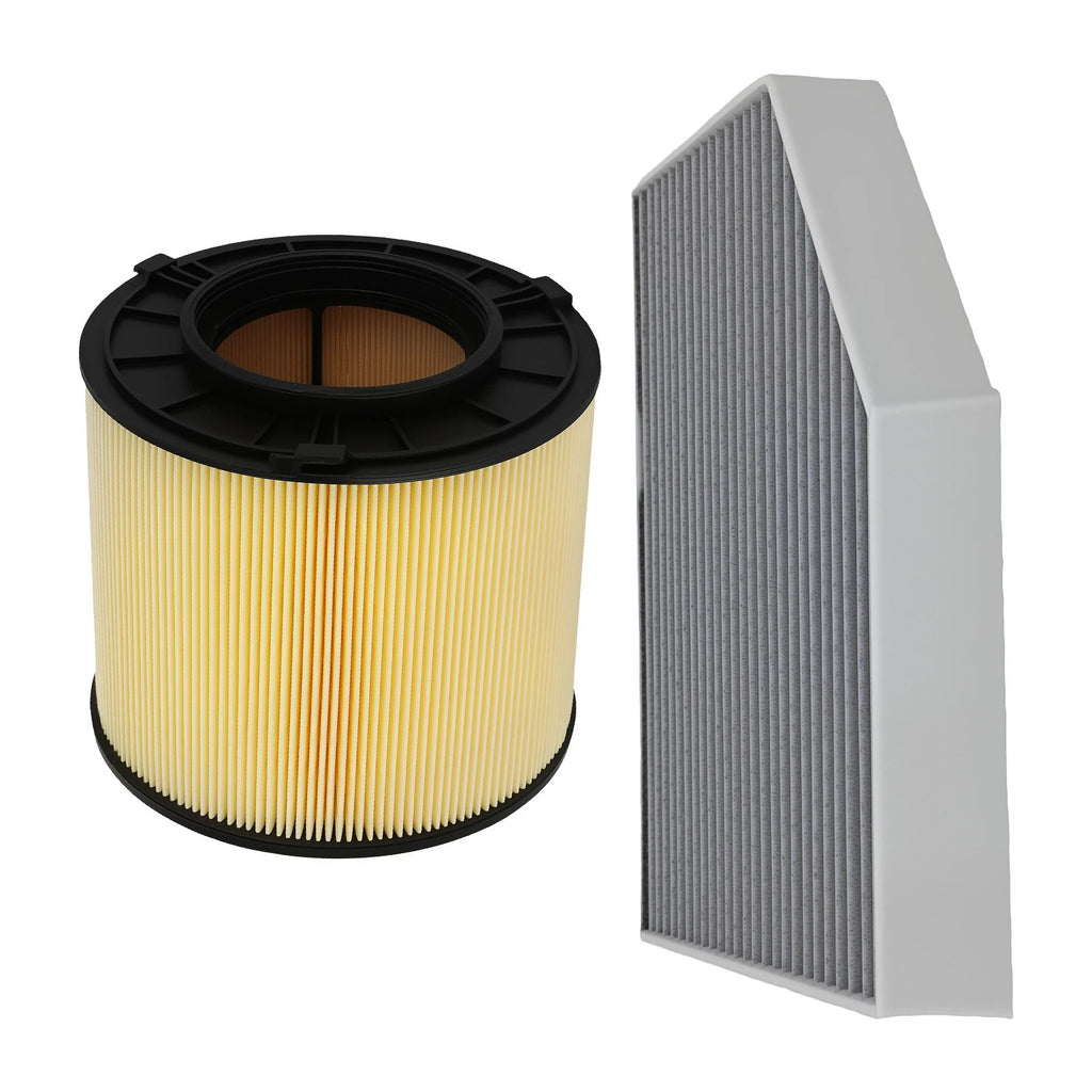 Set of 2 Engine & Cabin Air Filters for Audi S6 (2013–2018) WA10866 LAK667 CAF4439