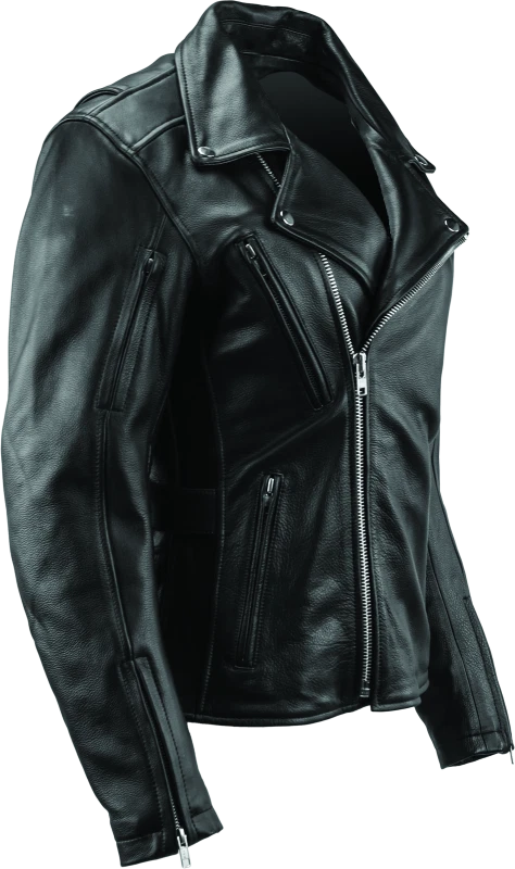 Kuryakyn Ironclad Classic Leather Jacket for Women (Small)