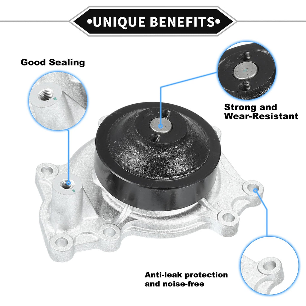 Water Pump with Gasket Kit for Mitsubishi 4M50 4M51 Fuso Canter (No.ME993965)