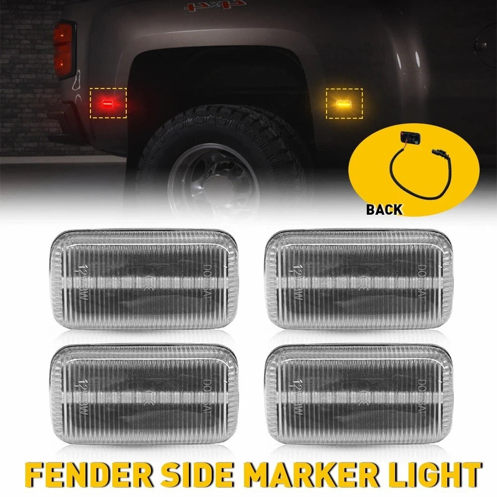 LED Side Marker Light for Chevy Silverado 2500HD 3500HD (2015–2023)