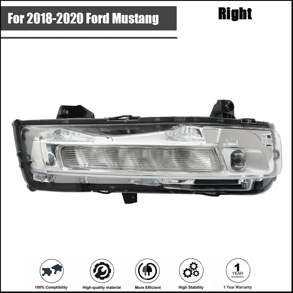 LED Front Fog Light with Turn Signal for Ford Mustang (2018â2020)