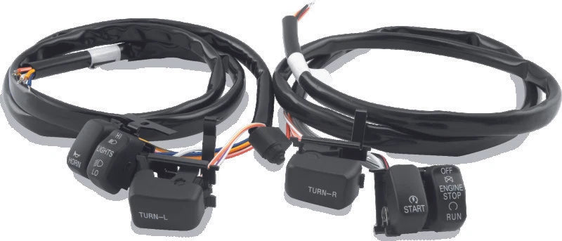 Handlebar Switch Kit for Harley Davidson Big Twin & XL (1996–2006)