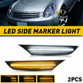 White Amber LED Side Marker Lights for Infiniti G35 Sedan (2003–2007)