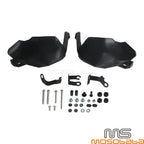 Black Hand Guards Protector Mount Kit for Kawasaki Versys 650 (2022-2024)
